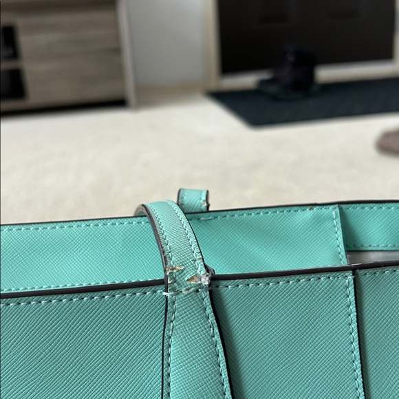 Kate Spade Aqua Blue Tote Bag - Picture 8 of 9